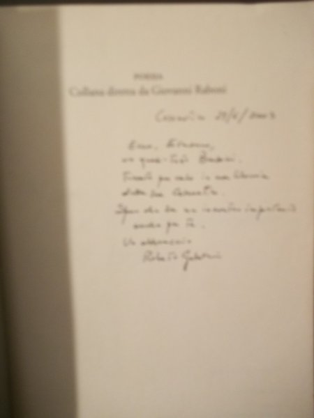 NUMI DI UN LESSICO FIGLIALE