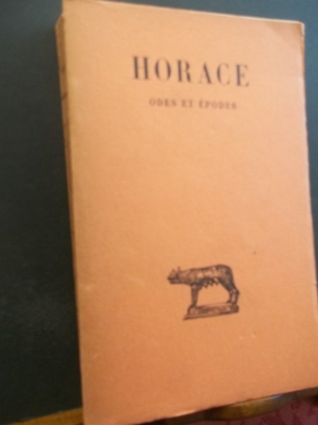 ODES ET EPODES TOME I