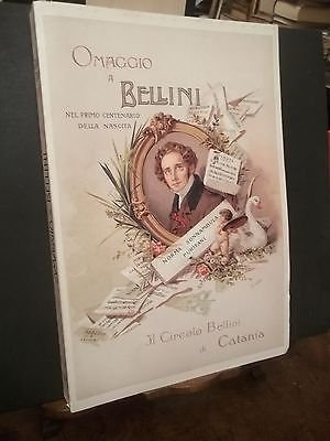 OMAGGIO A BELLINI NEL PRIMO CENTENARIO DELLA NASCITA IL CIRCOLO …