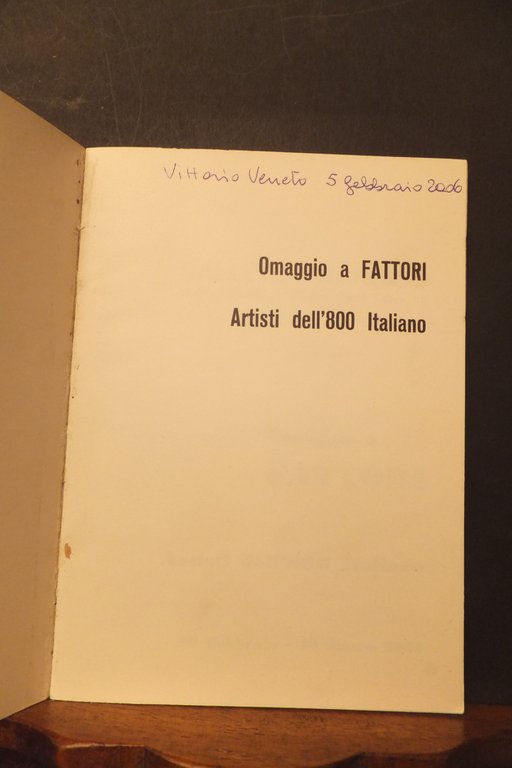 OMAGGIO A FATTORI GALLERIA NARCISO | Immagine Gallery 3
