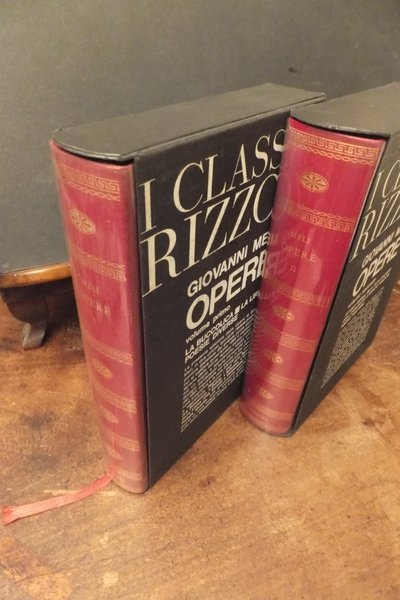 OPERE - VOLUME PRIMO VOLUME SECONDO.