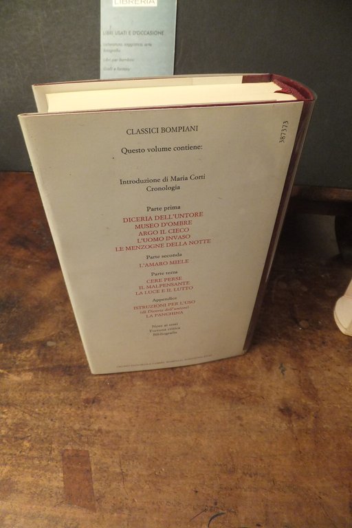 OPERE 1981 - 1988 GESUALDO BUFALINO