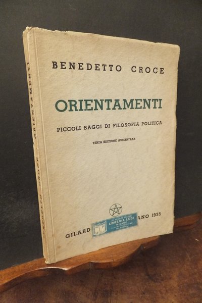 ORIENTAMENTI PICCOLI SAGGI DI FILOSOFIA POLITICA