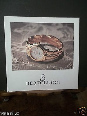 OROLOGI-CATALOGO -B- BERTOLUCCI-IN LINGUA INGLESE