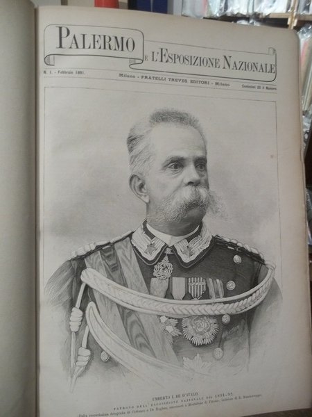 PALERMO ESPOSIZIONE NAZIONALE DEL 1891-92 CRONACA ILLUSTRATA