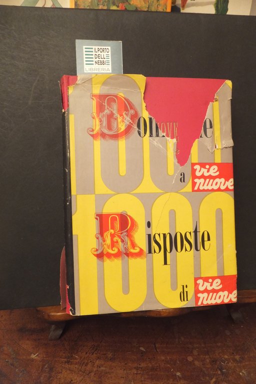 PALMIRO TOGLIATTI AUTOGRAFO AL RISGUARDO DI VIE NUOVE MILLE DOMANDE …