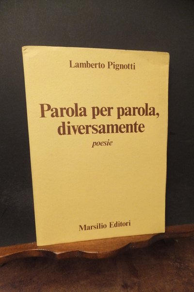 PAROLA PER PAROLA DIVERSAMENTE POESIE