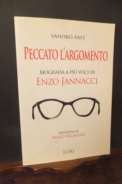 PECCATO L'ARGOMENTO BIOGRAFIA A PIU' VOCI DI ENZO JANNACCI