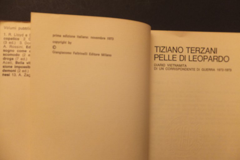 PELLE DI LEOPARDO TIZIANO TERZANI