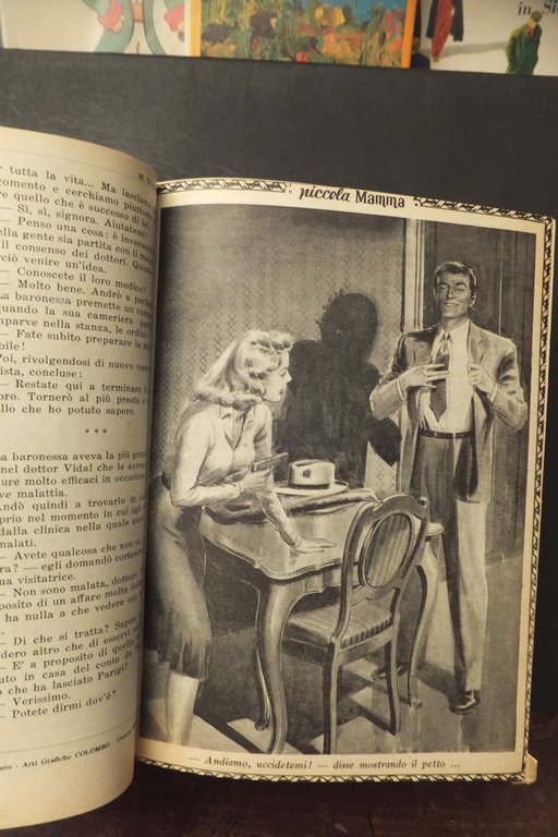 PICCOLA MAMMA M. D'ANCONA FASCICOLI RILEGATI IN 2 VOLUMI - …