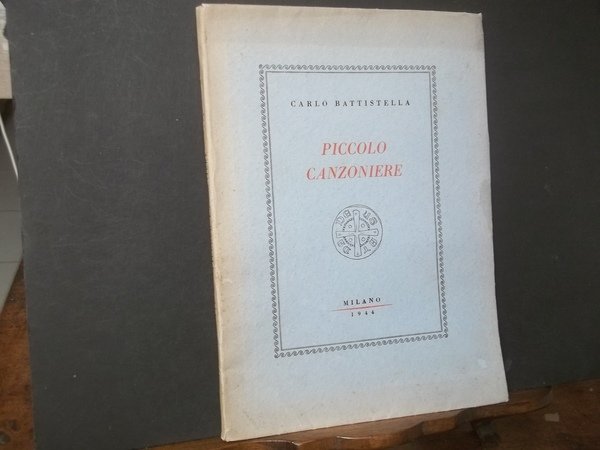 PICCOLO CANZONIERE