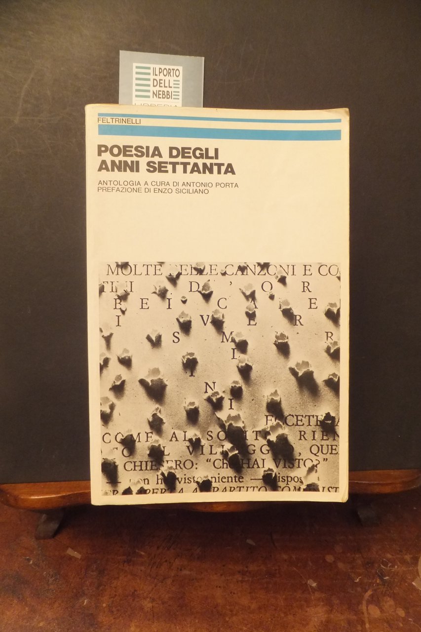 POESIA DEGLI ANNI SETTANTA