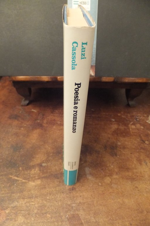 POESIA E ROMANZO MARIO LUZI CARLO CASSOLA