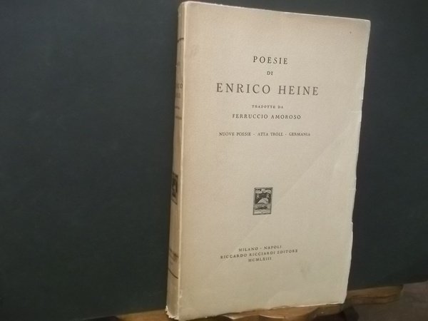 POESIE DI ENRICO HEINE | Immagine principale