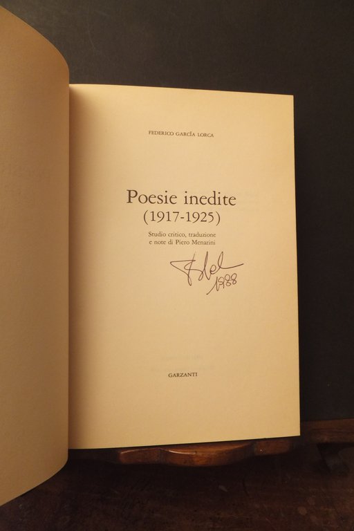 POESIE INEDITE 1917 - 1925 | Immagine Gallery 5
