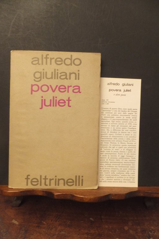 POVERA JULIET ALFREDO GIULIANI