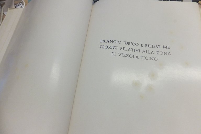 PRIMI RISULTATI DI UNA BONIFICA IN BRUGHIERA FEDERICO CAPRONI