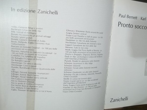 PRONTO SOCCORSO IN MONTAGNA
