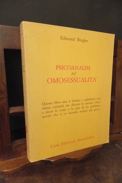 PSICOANALISI DELL'OMOSESSUALITÀ
