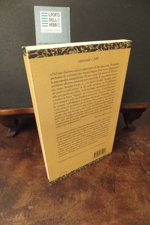 PSICOANALISI E TELEVISIONE - IL LESSICO AMOROSO DI MASSIMO RECALCATI …