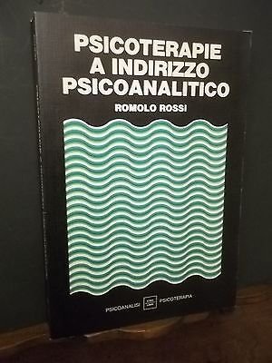 PSICOANALISI PSICOTERAPIA ETAS-A INDIRIZZO PSICOANALITICO R.ROSSI 1974