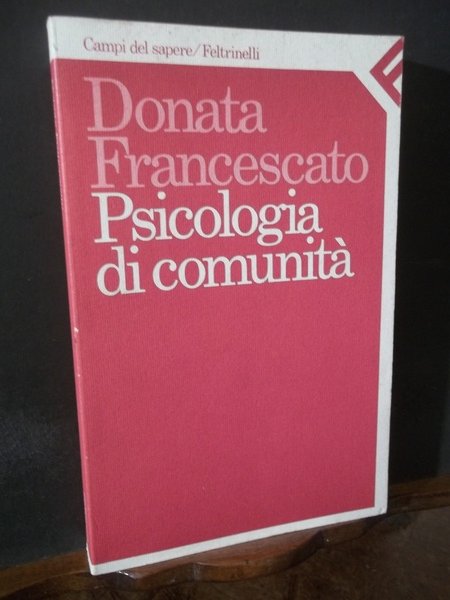 PSICOLOGIA DI COMUNITA'