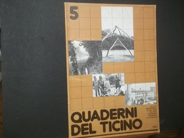 QUADERNI DEL TICINO 5 - 1981