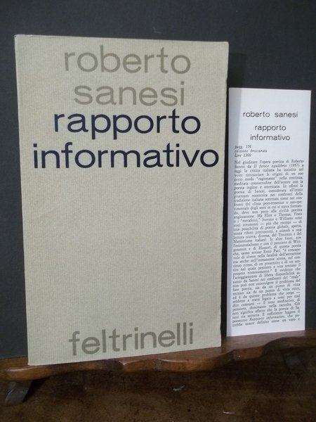 RAPPORTO INFORMATIVO