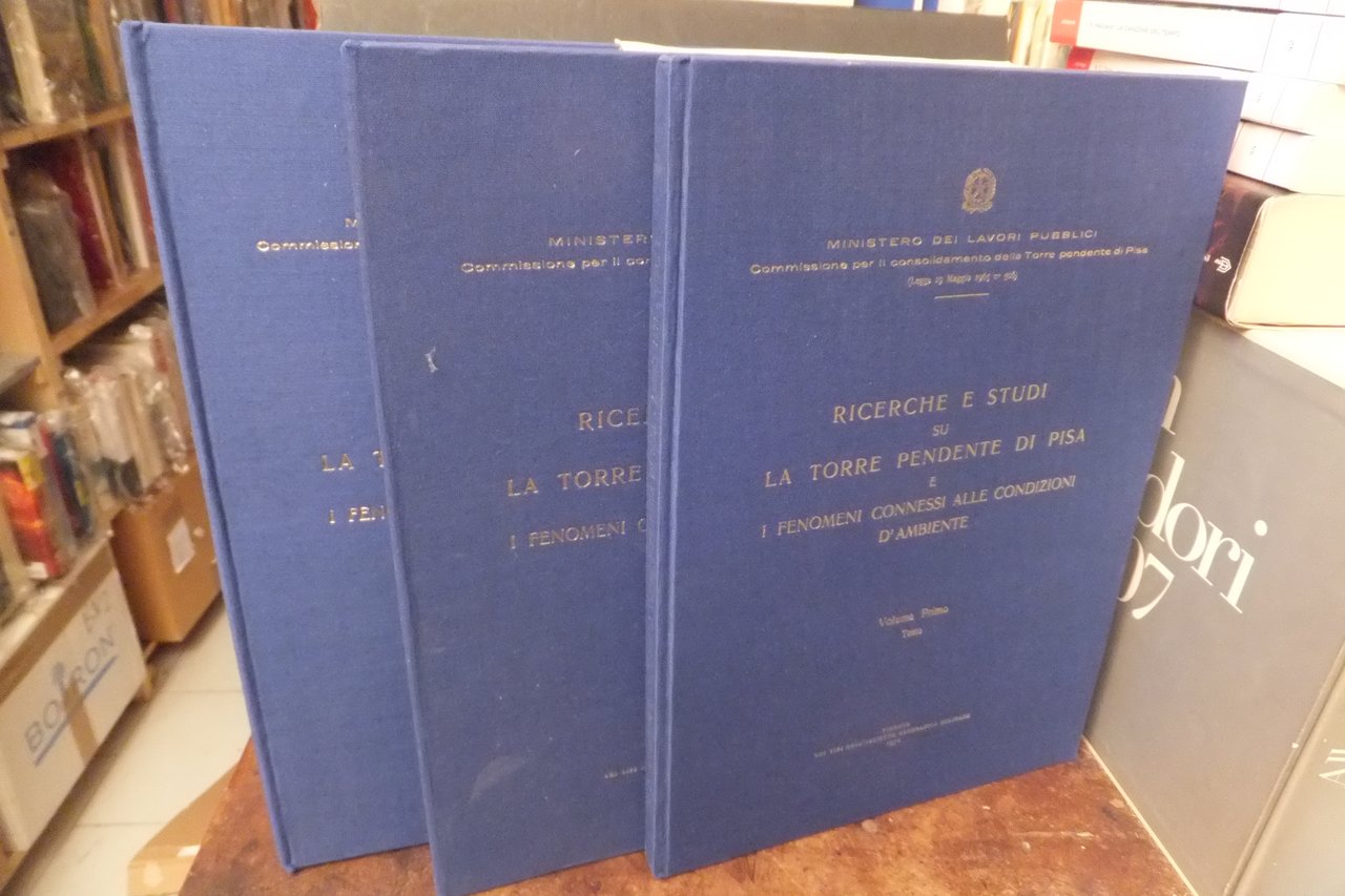 RICERCHE E STUDI SU LA TORRE PENDENTE DI PISA E …