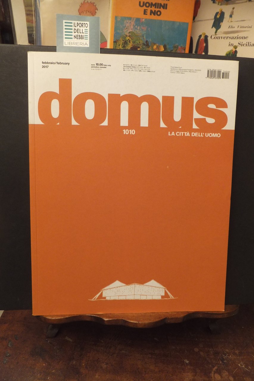 RIVISTA DOMUS 1010 FEBBRAIO 2017 ARCHITETTURA LA CITTA DELL'UOMO | Immagine principale