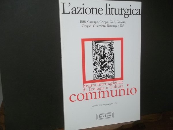 RIVISTA INTERNAZIONALE DI TEOLOGIA E CULTURA COMMUNIO NUMERO 129 MAGGIO … | Immagine principale