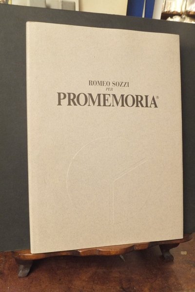 ROMEO SOZZI PER PROMEMORIA