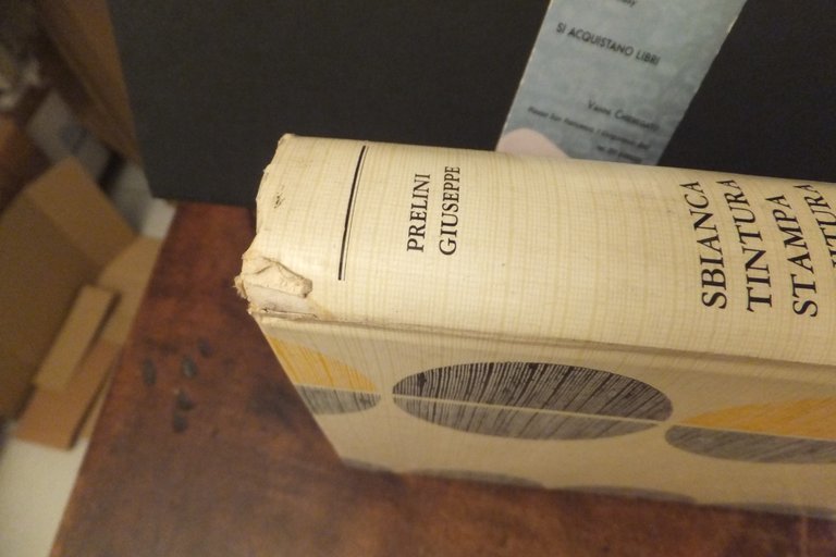 SBIANCA TINTURA STAMPA FINITURA DEI TESSILI PRELINI GIUSEPPE