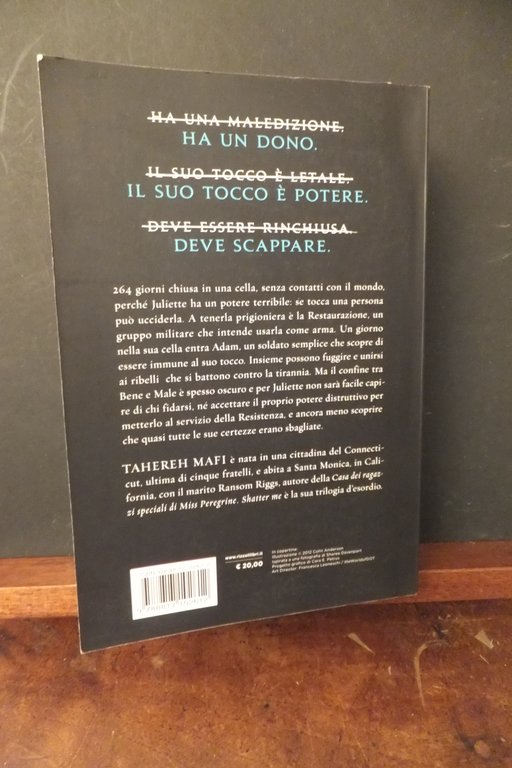 SHATTER ME LA TRILOGIA TAHEREH MAFI