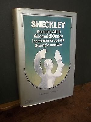 SHECKLEY ANONIMA ALDILA -I MASSIMI DELLA FANTASCIENZA MONDADORI 1985