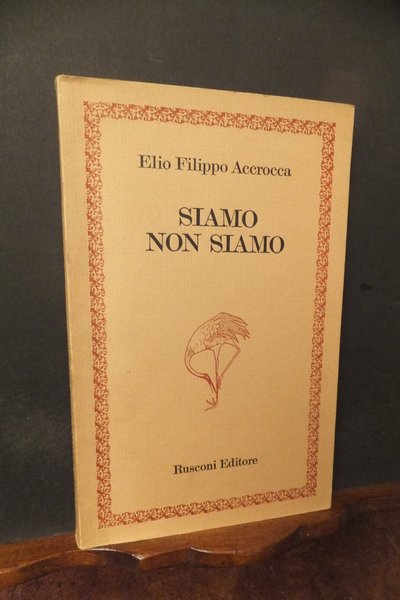 SIAMO NON SIAMO