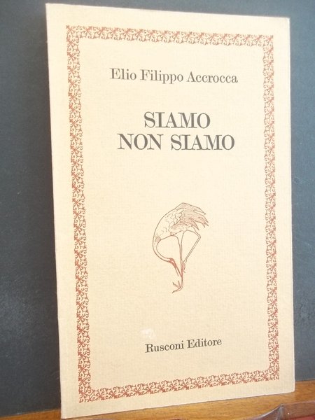 SIAMO NON SIAMO