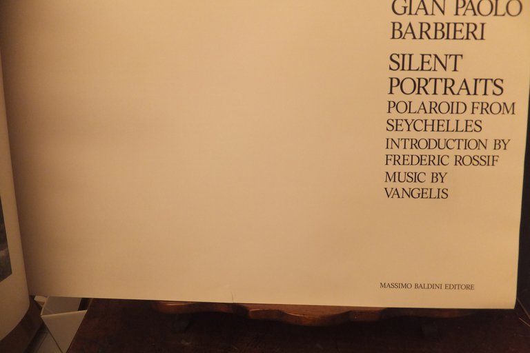 SILENT PORTRAITS GIAN PAOLO BARBIERI