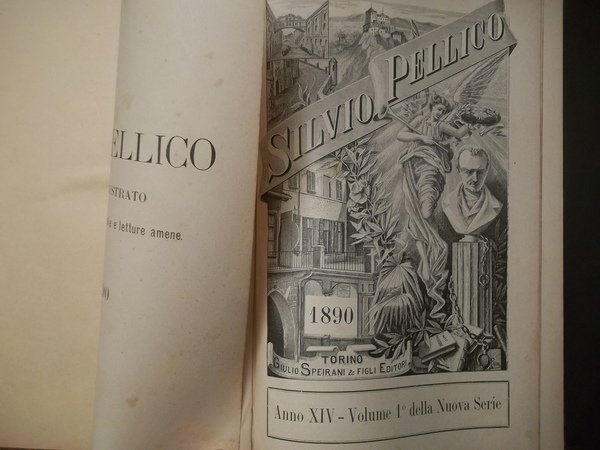 SILVIO PELLICO PERIODICO ILLUSTRATO DI EDUCAZIONE LETTERE ARTI BELLE E … | Immagine Gallery 2