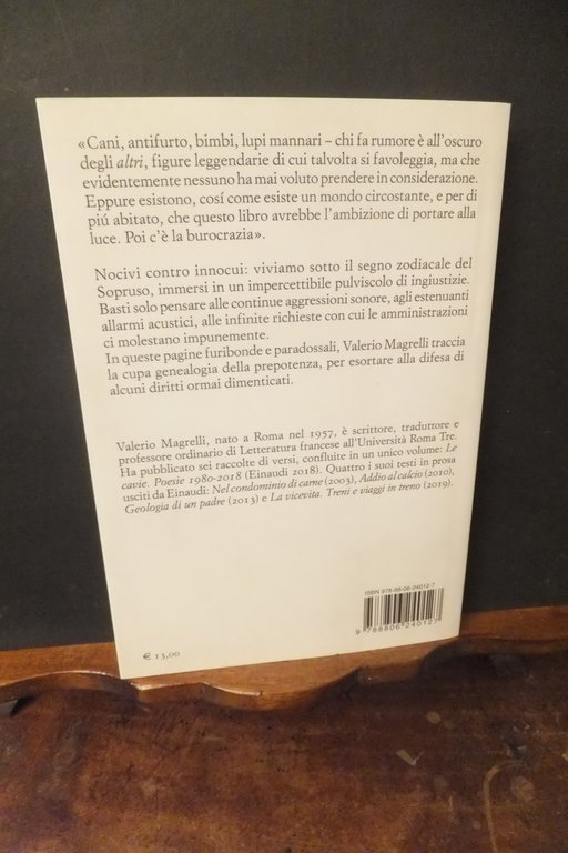 SOPRUSO ISTRUZIONI PER L'USO VALERIO MAGRELLI