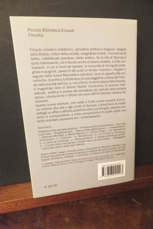 SPINOZA E L'OLANDA DEL SEICENTO STEVEN NADLER