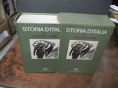 STORIA D'ITALIA EINAUDI - 4*** DALL'UNITà A OGGI VOLUME QUARTO …
