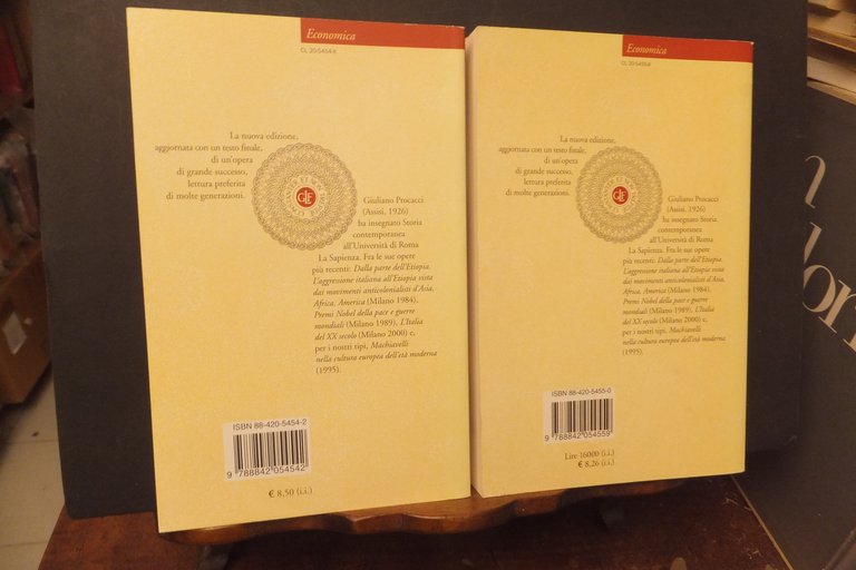 STORIA DEGLI ITALIANI PROCACCI