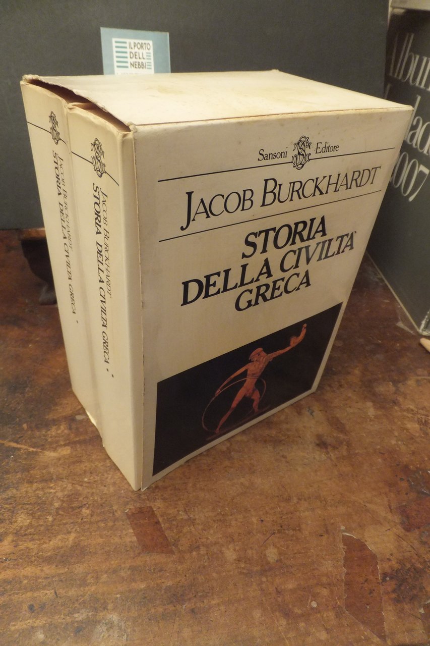 STORIA DELLA CIVITA GRECA JACOB BURCKHAEDT