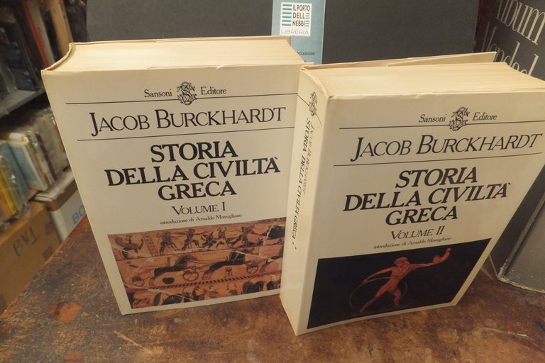 STORIA DELLA CIVITA GRECA JACOB BURCKHAEDT