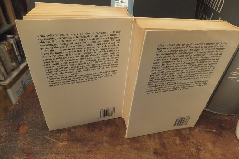 STORIA DELLA CIVITA GRECA JACOB BURCKHAEDT