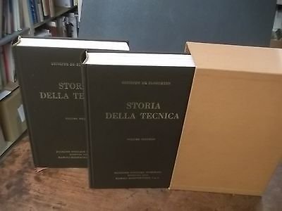 STORIA DELLA TECNICA G. DE FLORENTIS VALLARDI 1968 ED. NUMERATA …
