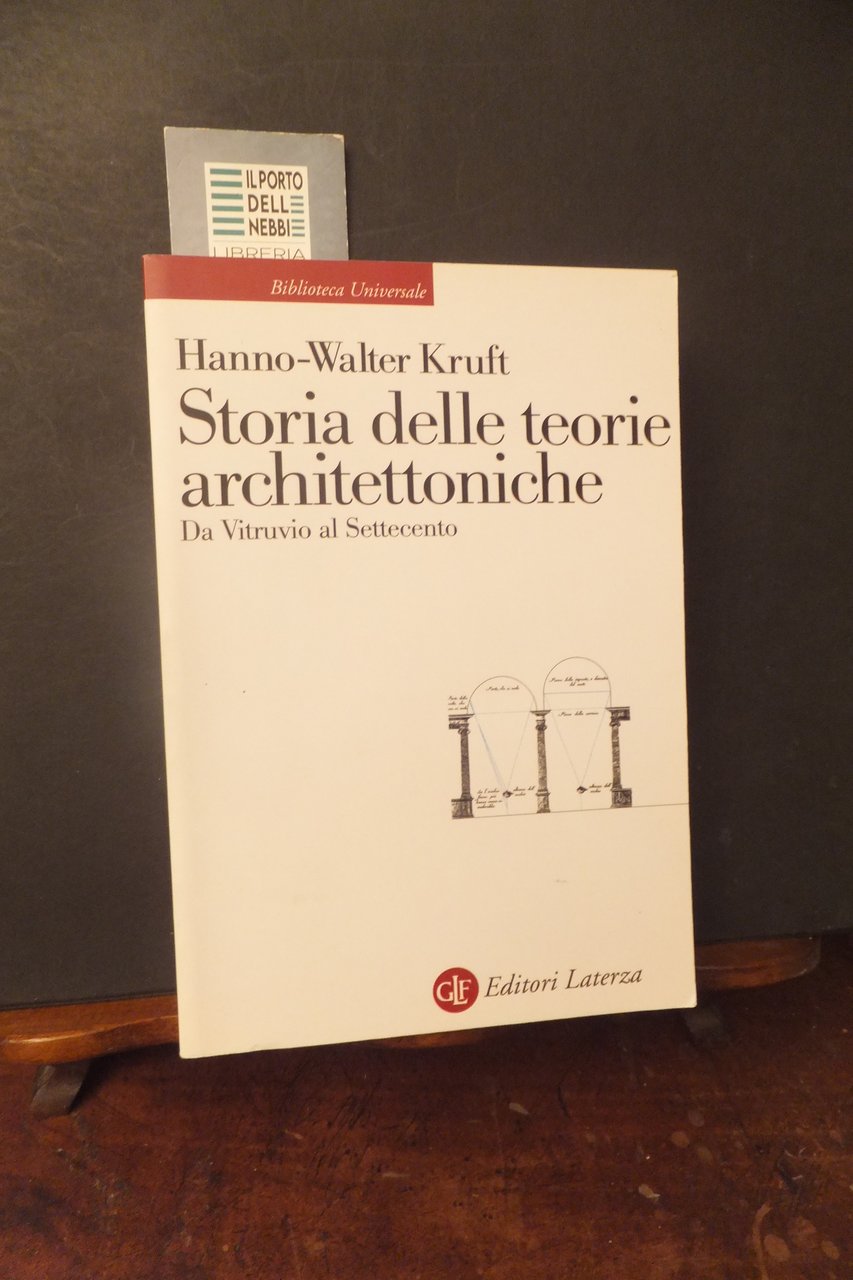 STORIA DELLE TEORIE ARCHITETTONICHE DA VITRUVIO AL SETTECENTO