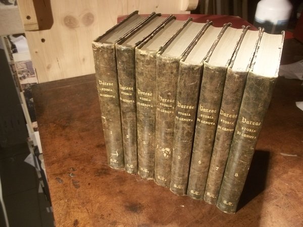 STORIA DI GENOVA-DALLA SUA ORIGINE AL