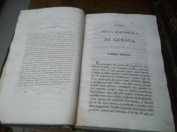 STORIA DI GENOVA-DALLA SUA ORIGINE AL
